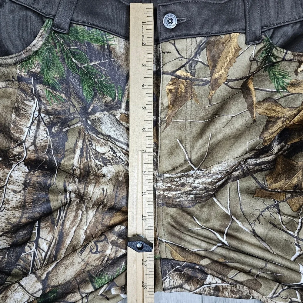 Under Armour Scent Control Pant Mens Extra Large Brown Realtree Camo Double Knee